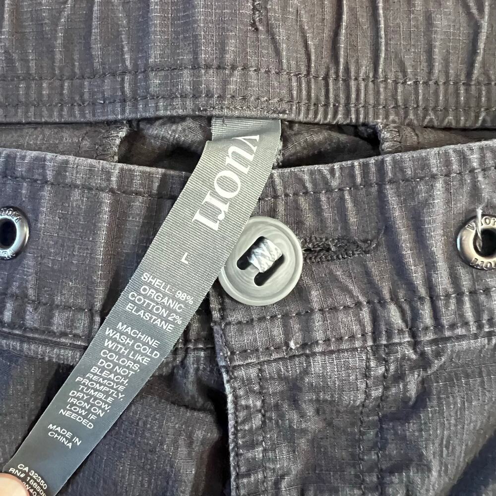 Vuori Dark Gray Ripstop Pants | L - Picture 4 of 6